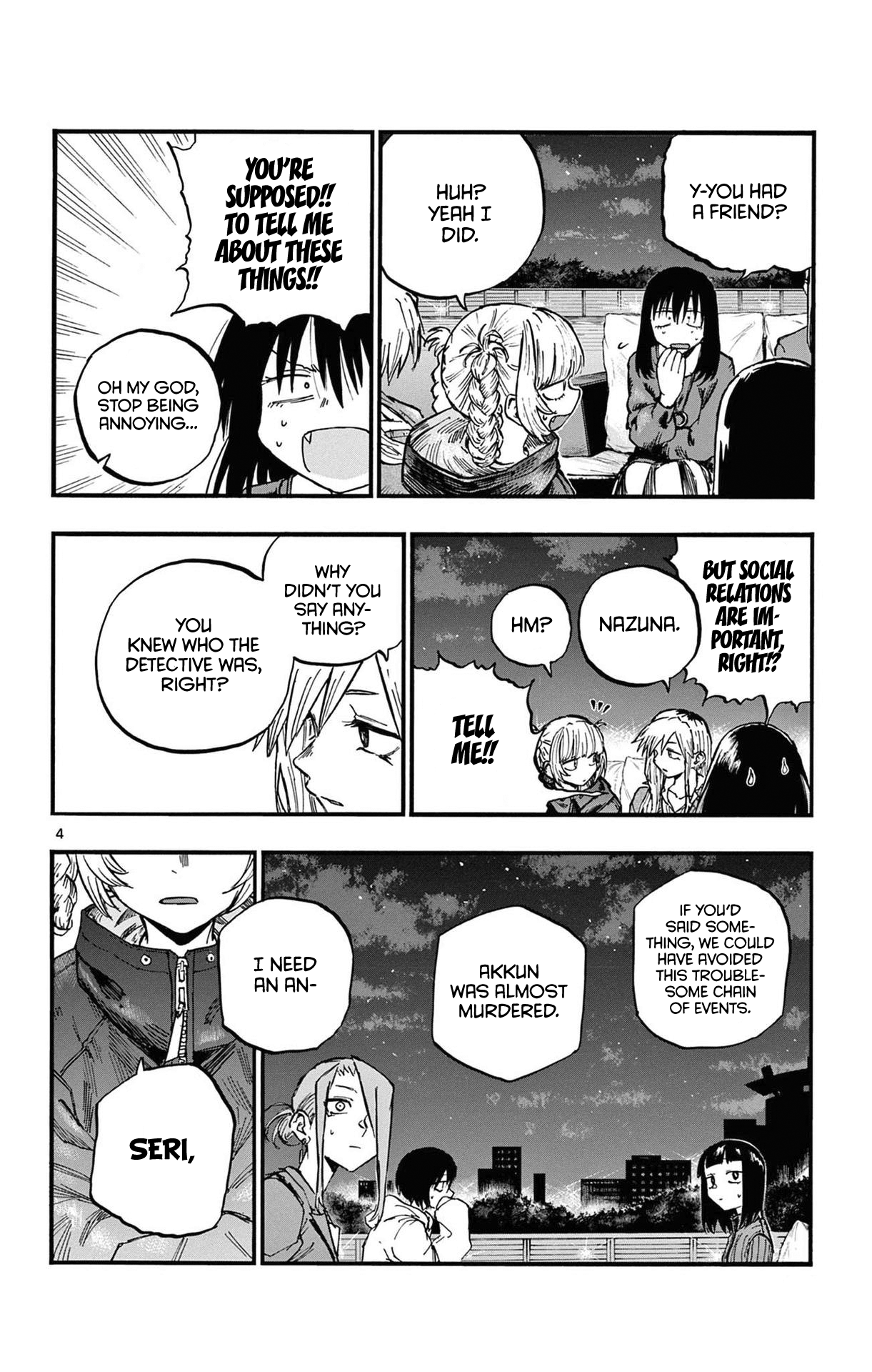 Yofukashi no Uta Chapter 83 4